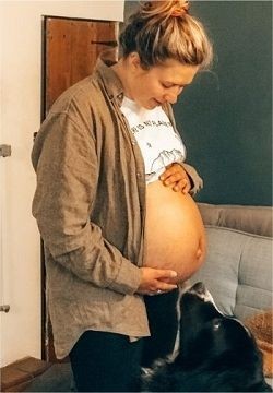 Image showing Briony Cobb's bump