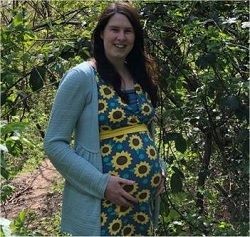 Image of pregnant Louise Day