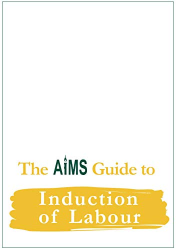 Book cover - The AIMS Guide to Induction of Labour